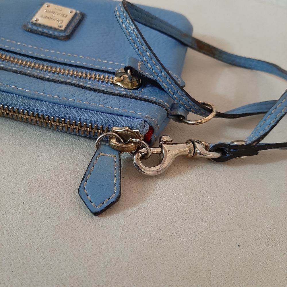Dooney Bourke Blue Wristlet Bag - Picture 6 of 16
